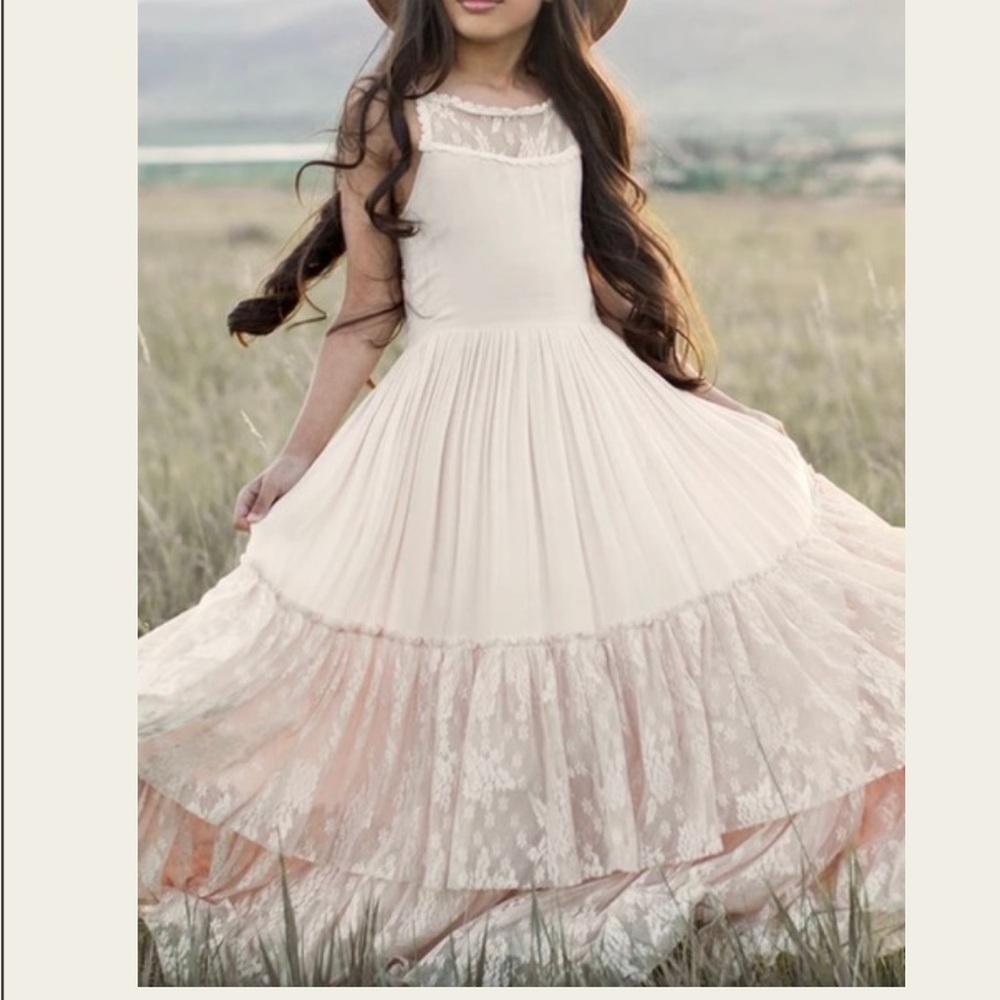 Mia Joy, 10t cream dress, smoke free